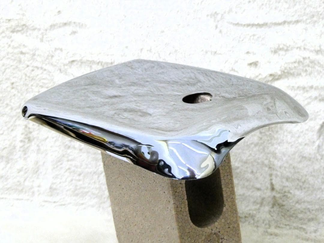 ★ホーク タンク 蓋 角タンク用　メッキ/タンクカバーCB250T CB400T imgrc0100752886.jpg