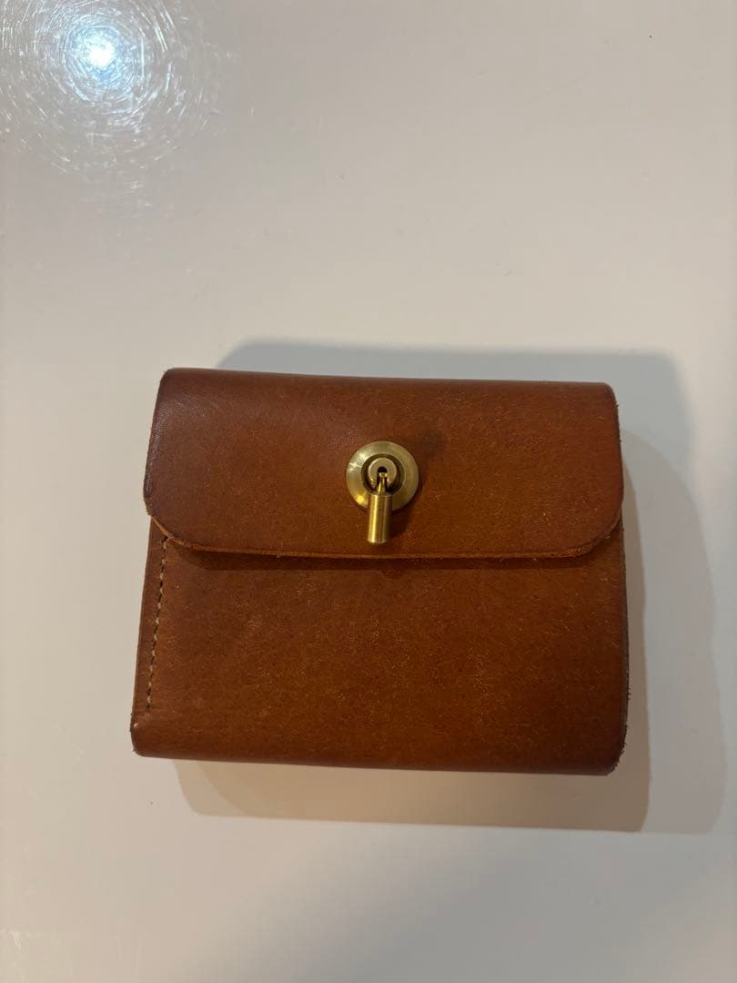 コンパクト革財布 旅するネコ ヴィアッジオ - メルカリ