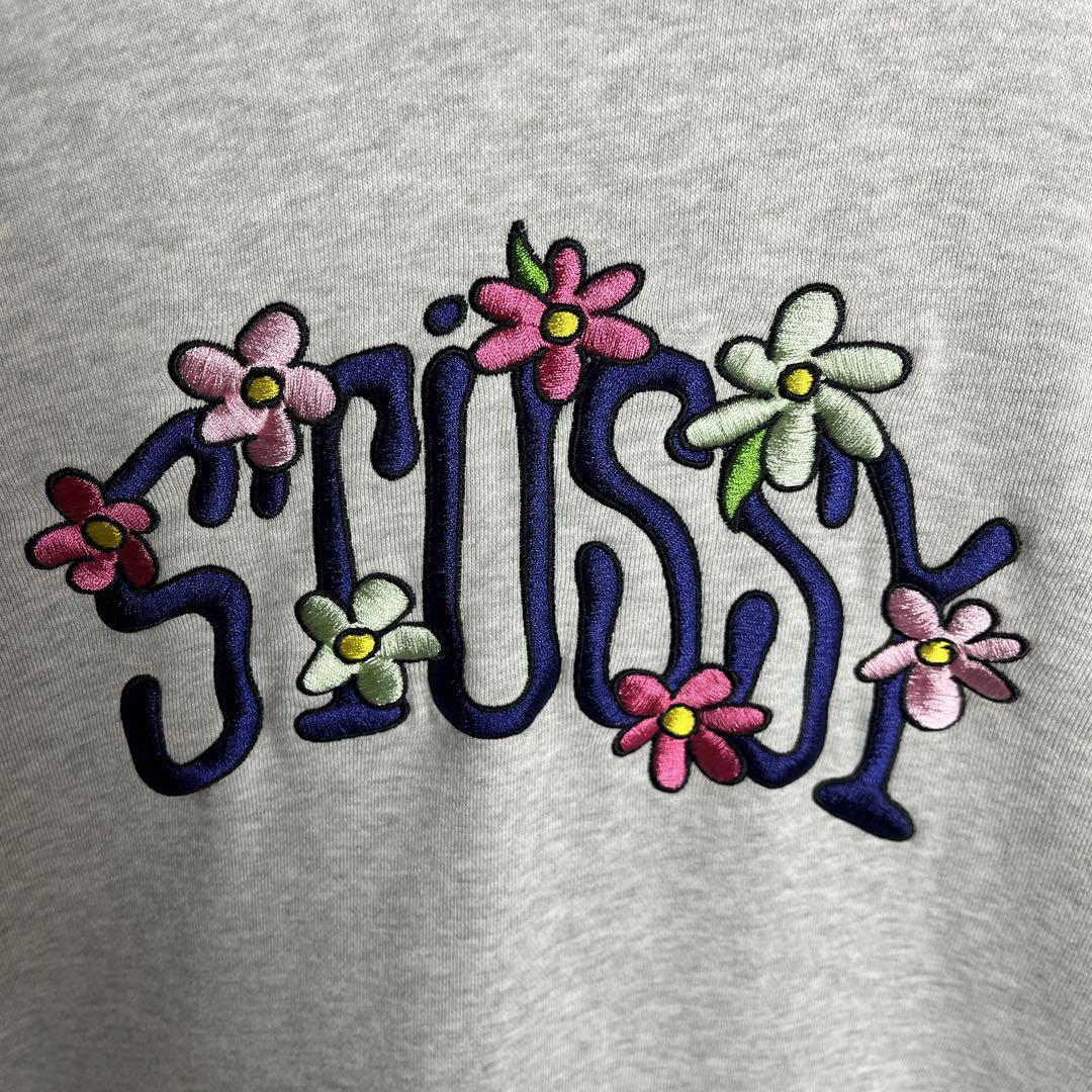 即完モデル‼︎】STUSSY◎XL ロゴ刺繍 パーカー D186