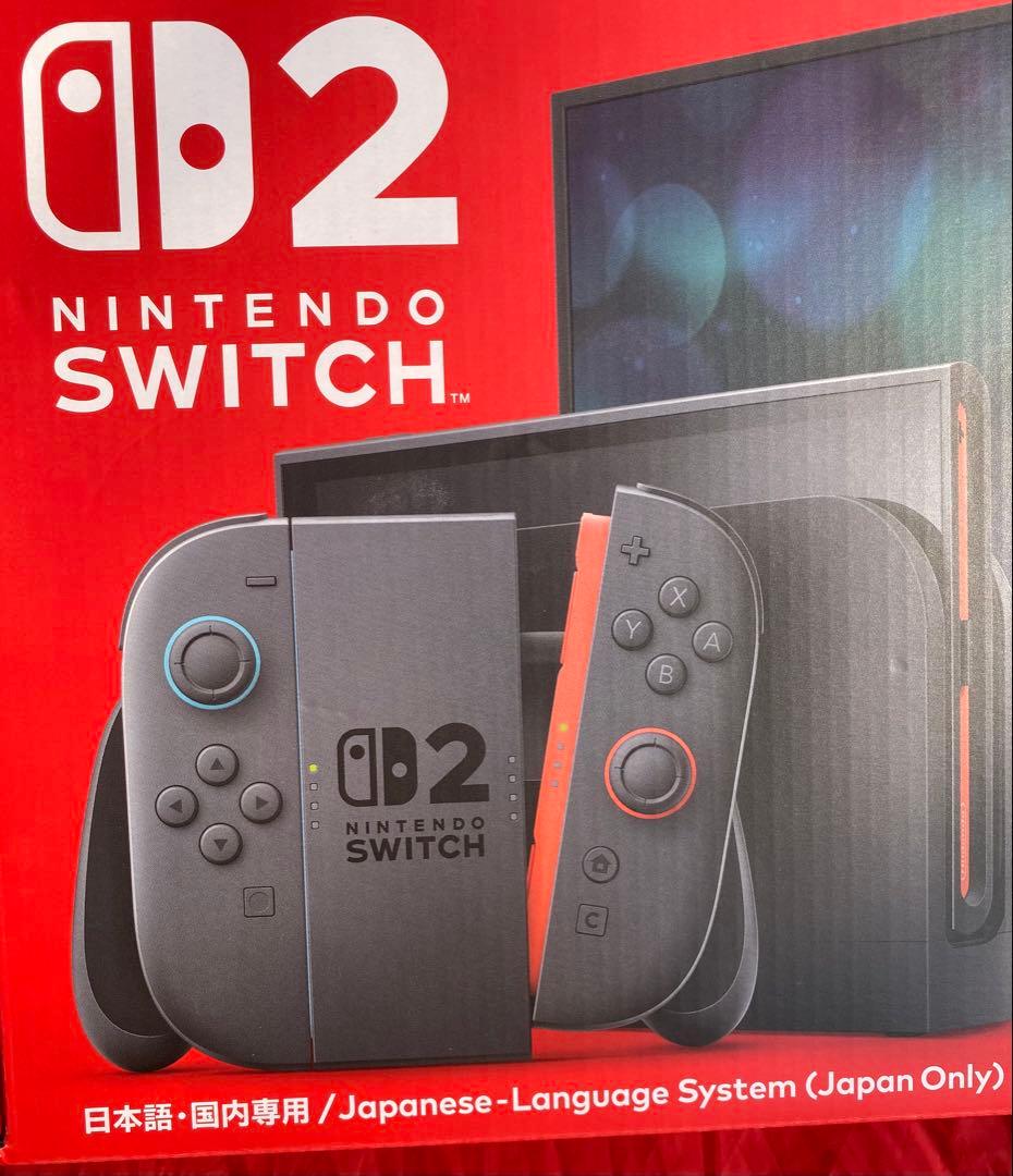 新品未開封Nintendo Switch 2 日本語・国内用本体　スイッチ2 Nintendo Switch スイッチ2 Switch2 本体 日本語・国内専用モデル 新品