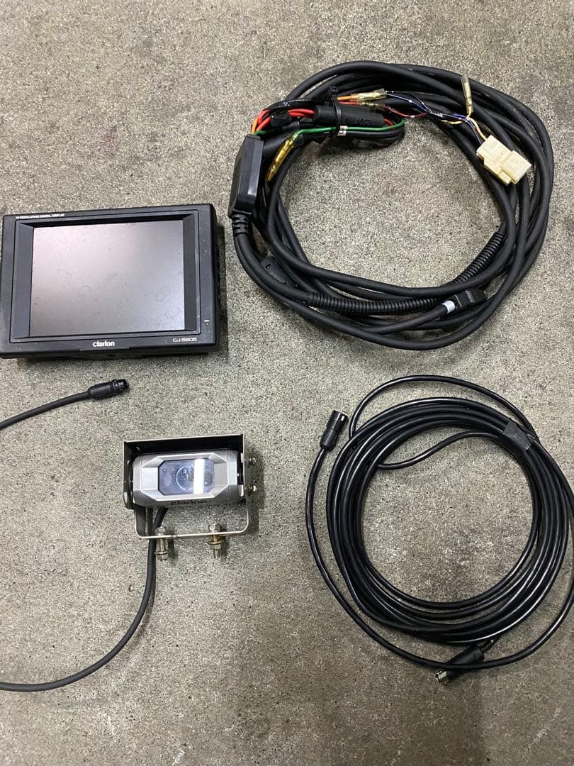 Clarion CJ-5600 CC-6500バックカメラ・モニターセット clarion（クラリオン） 【ポイント5倍】クラリオン トラック用セット