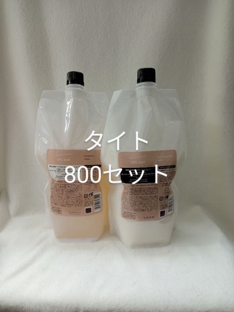 ① ルベル シーソー タイト シャンプー トリートメント 800 楽天市場】ルベル シーソー [タイト] ヘア＆スキャルプシャンプー