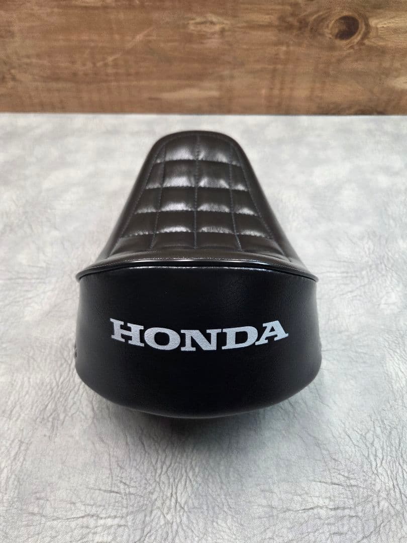 新品! モンキー 猫背シート Z50J/AB27 HONDA 艶あり黒レザー - メルカリ