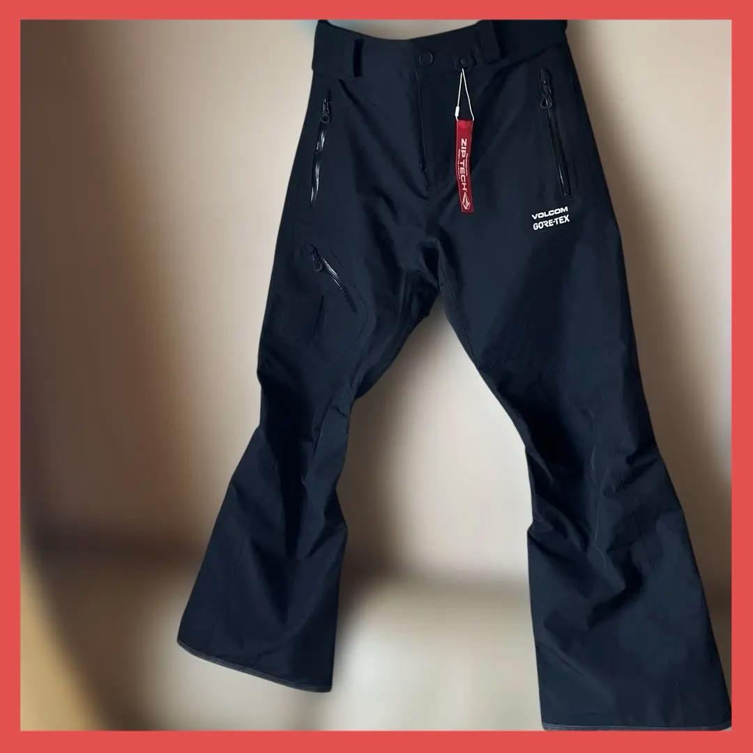 r*彡様 VOLCOM GORE-TEX スノーボードパンツ ブラック Rnge Stretch Gore-Tex Trousers - Black - Men - Volcom EU - 2 Years