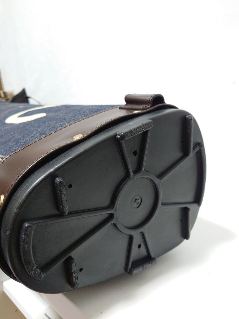 極上極美品✨EVISU＆GOLF デニム キャディバッグ フード一体型初期