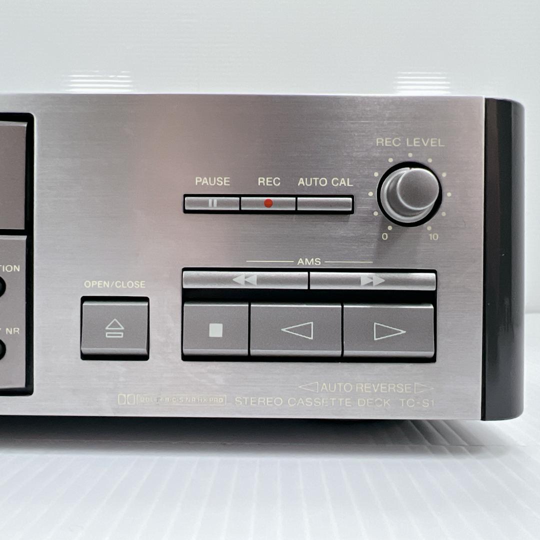 良品✨】SONY カセットデッキ プレイヤー TC-S1 DOLBY-S - メルカリ
