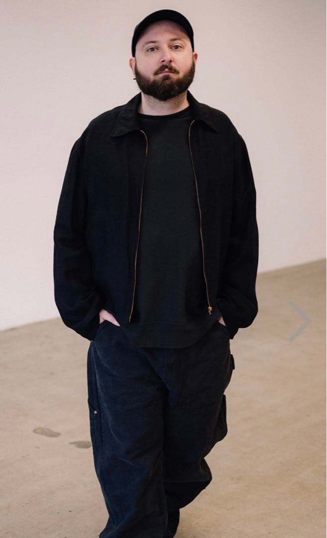 24a/w comoli モールスキンジップショートジャケット サイズ3 新品