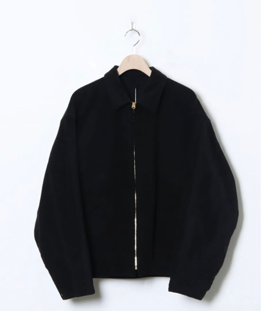 24a/w comoli モールスキンジップショートジャケット サイズ3 新品