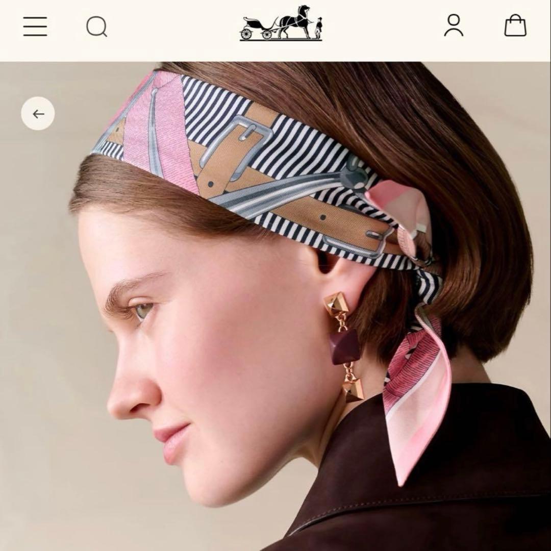 エルメス ツイリー HERMES 馬銜・シュミーズ ツイ - メルカリ