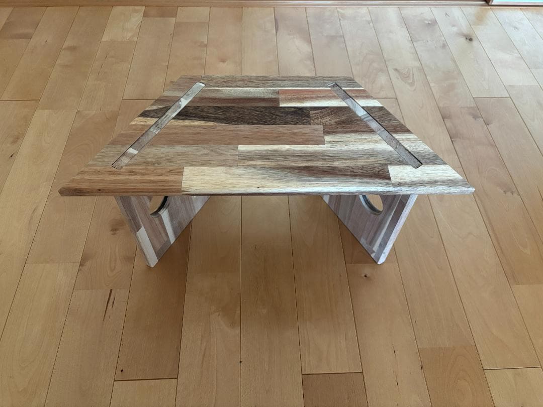 中サイズ ヘキサゴンテーブル ヘキサテーブル 囲炉裏テーブル 組み立て