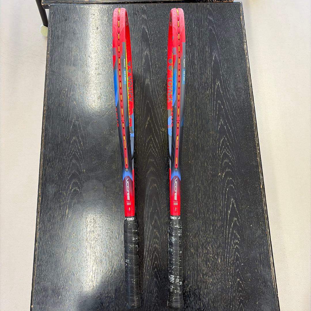 ヨネックス2023 VCORE 100 G2 2本セット（ガット1月下旬張替済