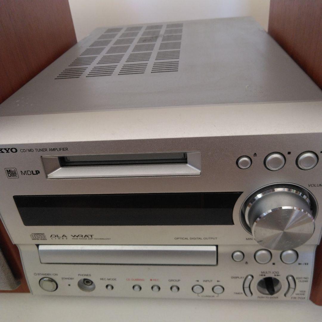 ONKYO CD/MDミニコンポ - メルカリ