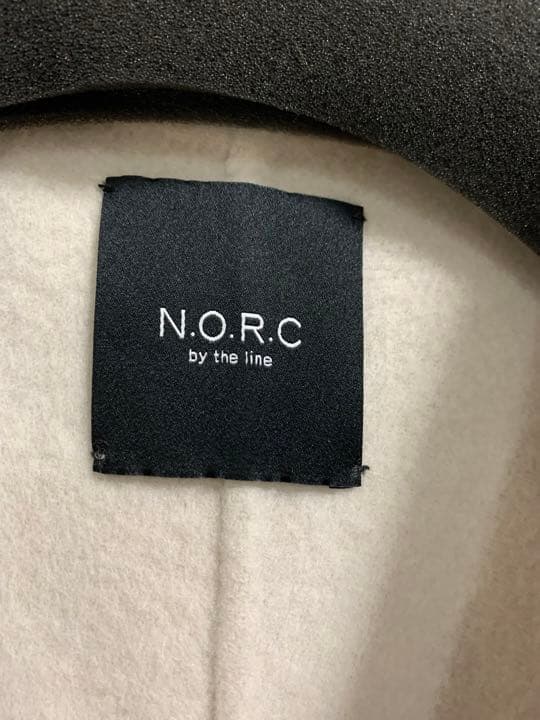 3040 N.O.R.Cbytheline ウールコート　ホワイト　S