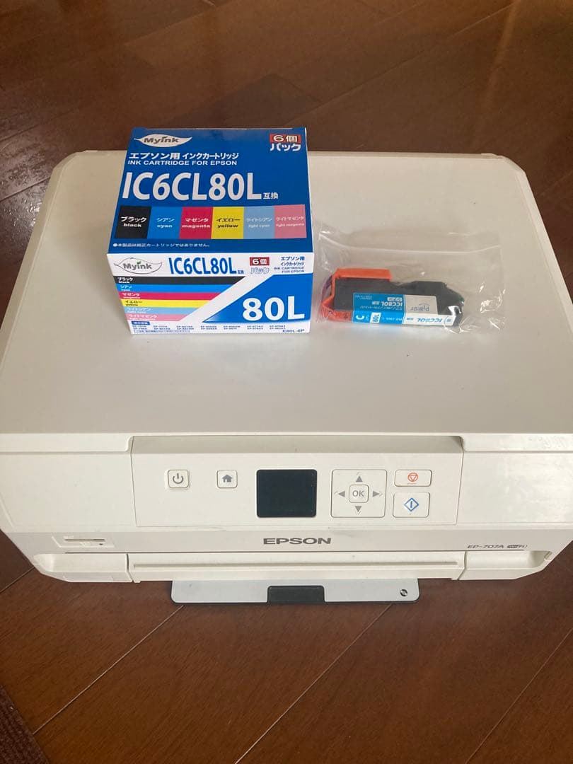 EPSON EP-707A インクジェットプリンター ジャンク品 - メルカリ
