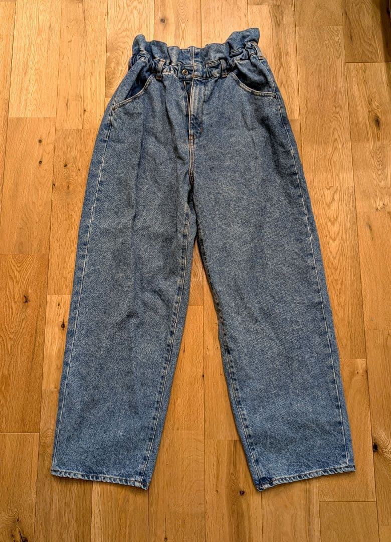 anuke アンヌークWaist Tuck Denim 36 - メルカリ