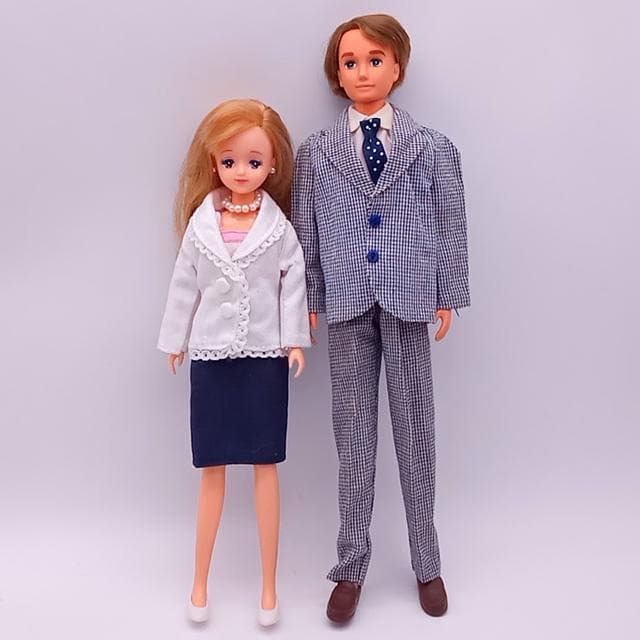 リカちゃん パパとママ 日本製 旧タカラ おすすめ パパ、イケメンです