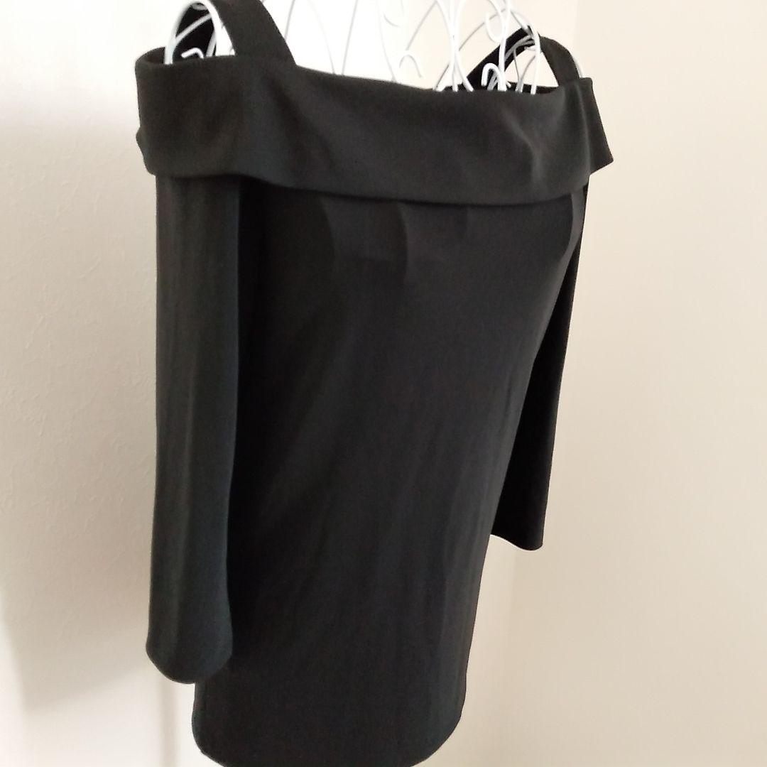 FOXEY NEW YORK☆オフショルダーブラウス 黒 42 - メルカリ