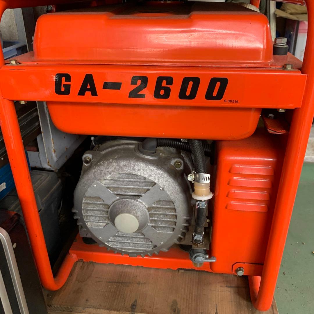 デンヨー エンジン発電機Denyo デンヨーニューパワー2600 GA-2600