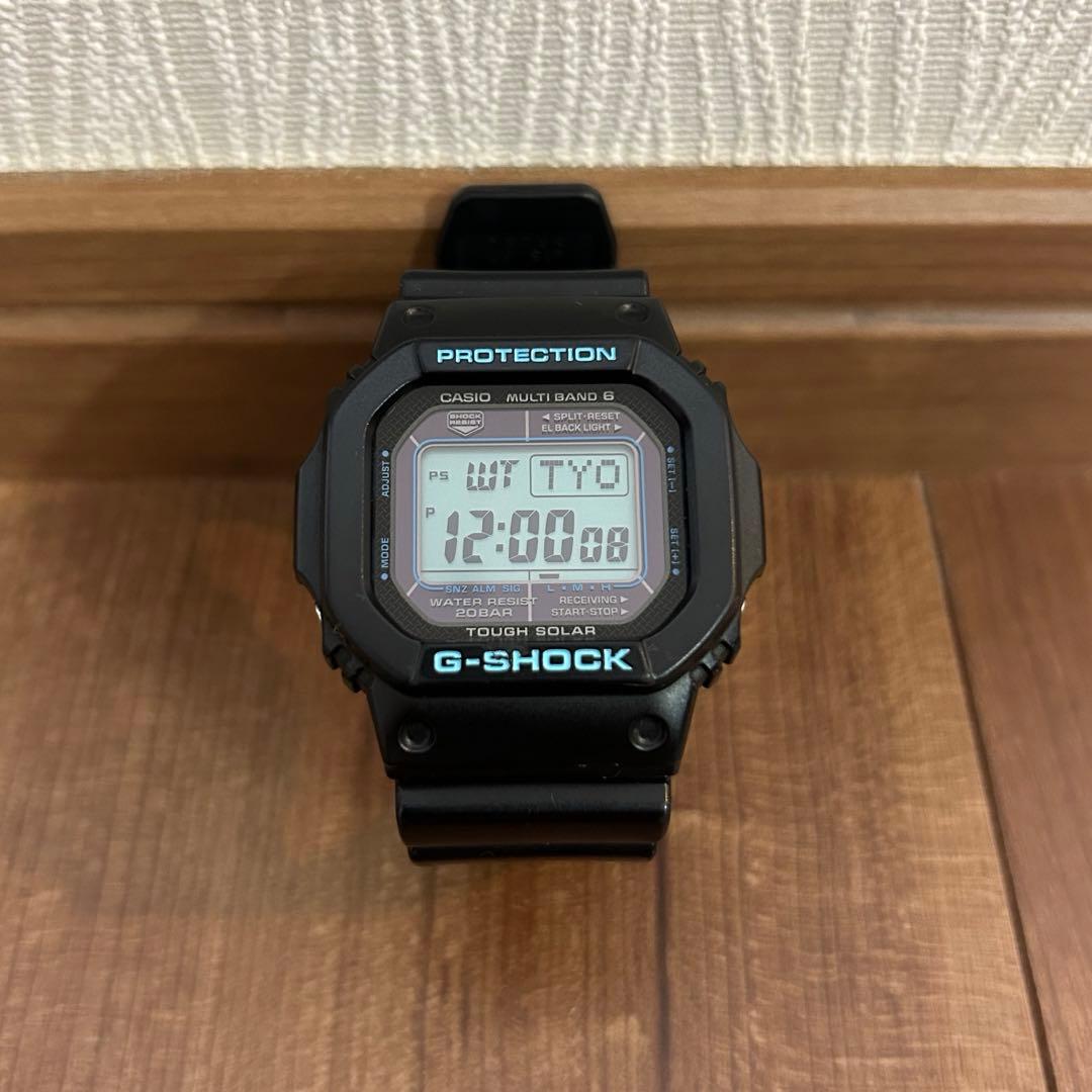 CASIO G-SHOCK 《廃盤》GW-M5610BA ブラック×ブルー - メルカリ
