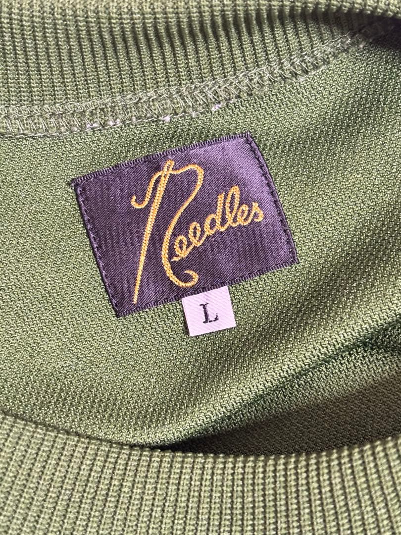 Needles オリーブグリーン Lトレーナー - メルカリ