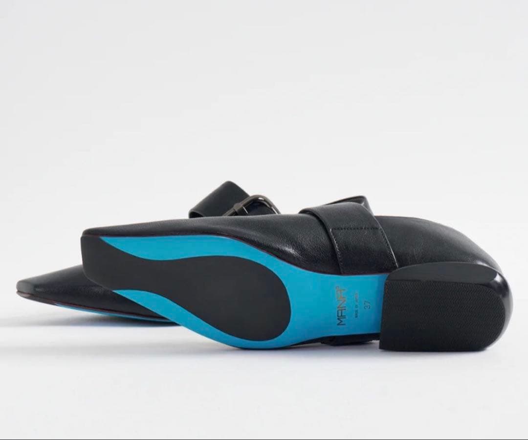 MANA ワイドベルトふかふかバブーシュ ブラック 39size 24.5㌢ - メルカリ