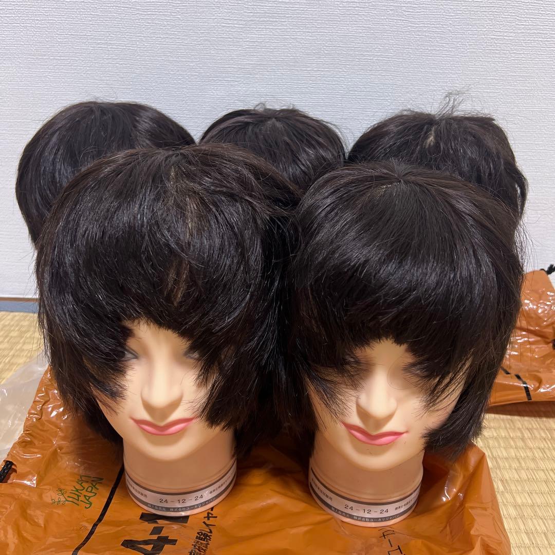 美容師国家試験 カットウィッグ 24-12-24 5個セット カット済み - メルカリ