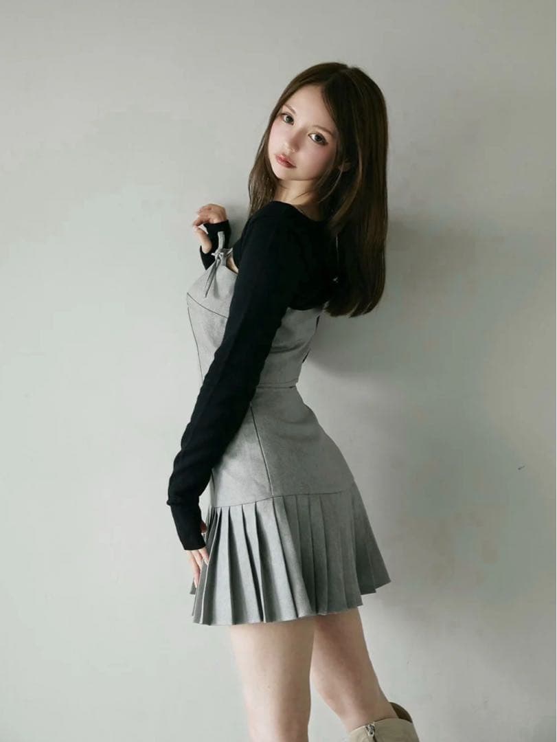 Karen knit set mini dress AM0999 - メルカリ