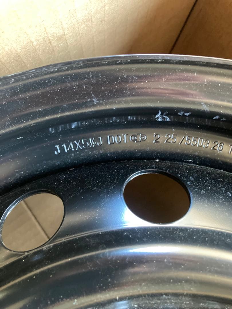 トヨタ純正スチールホイール 純正ホイールキャップセット 4本1台分