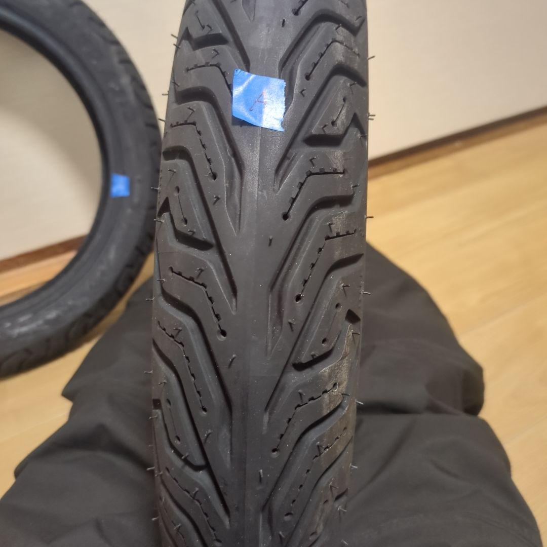 ミシュラン　中古バイクタイヤ2本　90/90-14M/C52SREINF