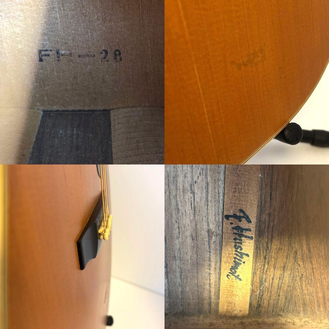 F.Hashimoto FH 28 アコースティックギター ゼロフレット
