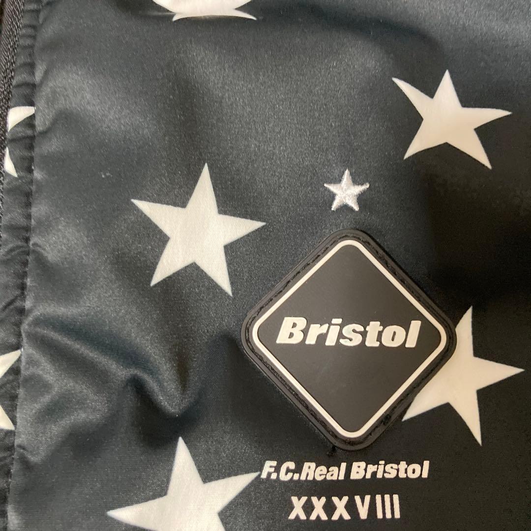F.C.Real Bristol MA-1 リバーシブル 黒白L
