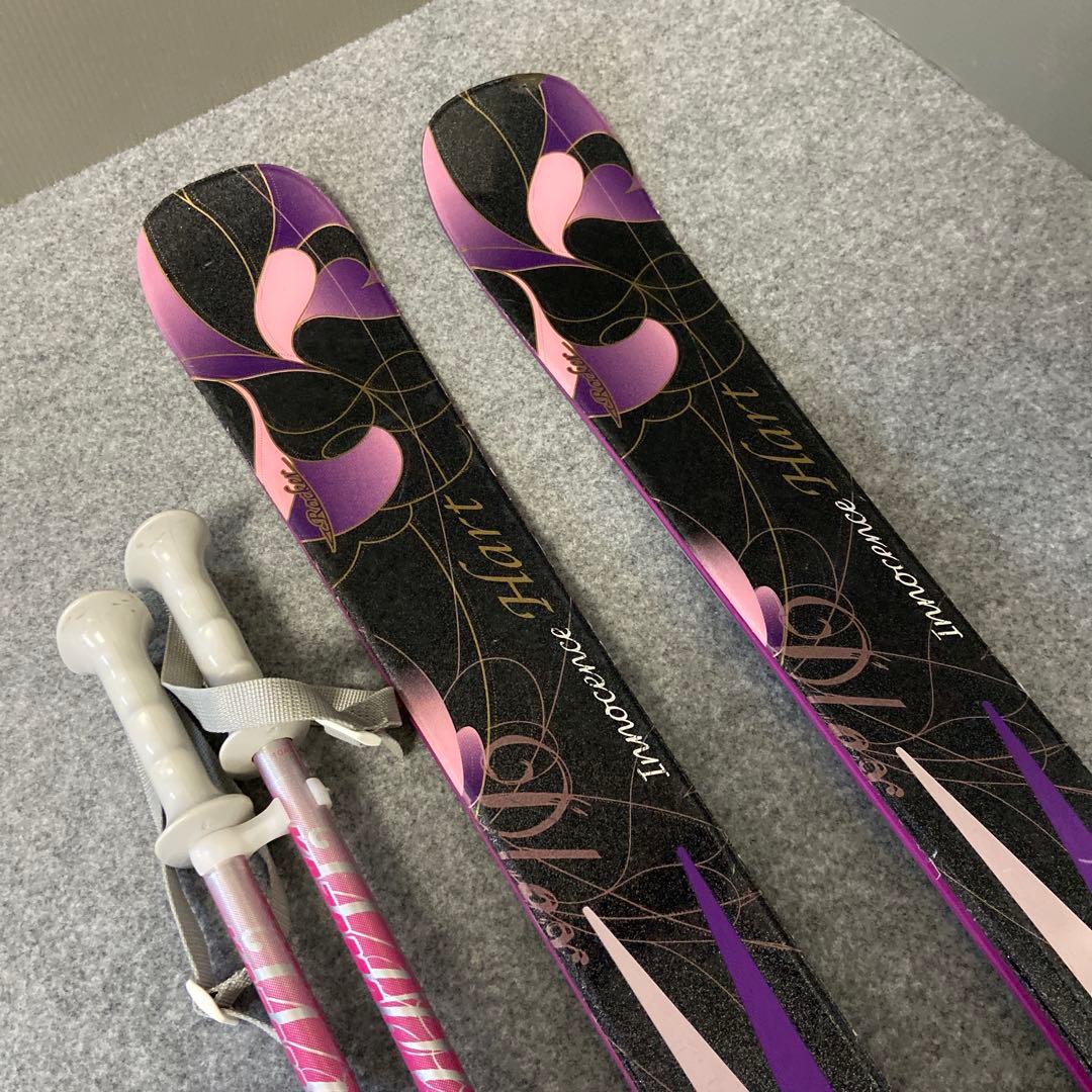 ★メンテナンス済　大人スキーセット　板143cm ブーツ24〜24.5cm