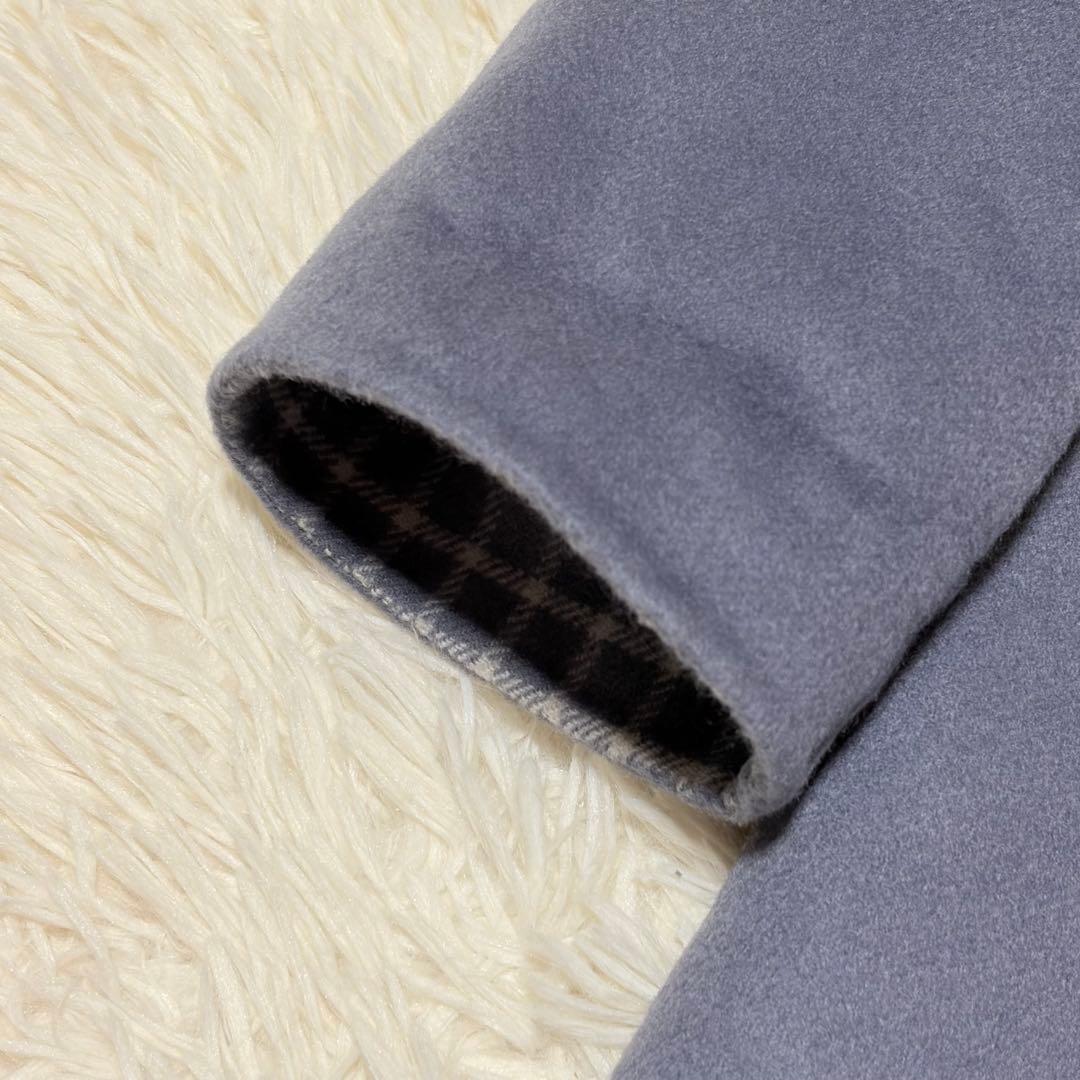 近年モデル 極美品 レリアン カシミヤ100 ダブルフェイス コート