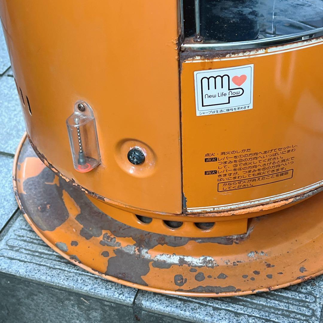 最終値下げ】SHARP myペチカ1800 オレンジ 石油ストーブ 昭和レトロ