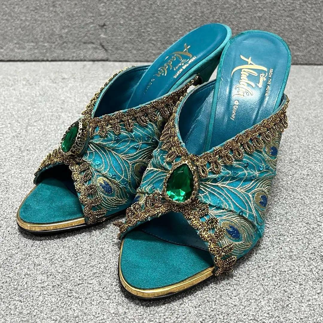 靴 DIANA x Disney Aladdin Jasmine Mules Aladdin Jasmine Slippers - Etsy