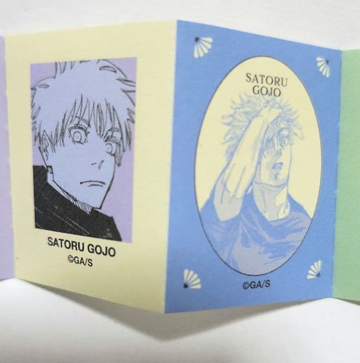 ⑭z.呪術廻戦 ベローズステッカー 五条悟 ジャンプフェスタ - メルカリ