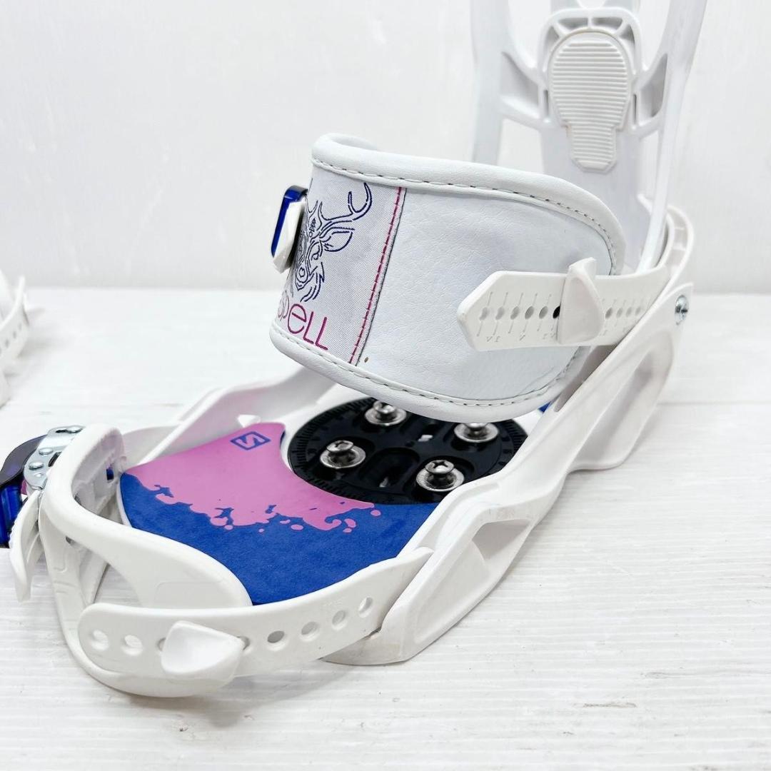 サロモン halsey 44 spell スノーボード ビンディングセット - メルカリ