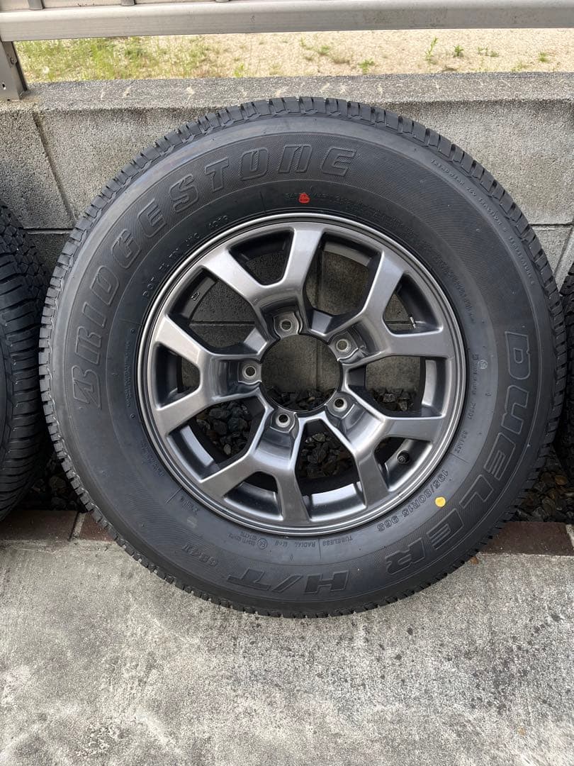 ジムニーシエラ 純正ホイール タイヤ 4本セット 195/80R15 - メルカリ