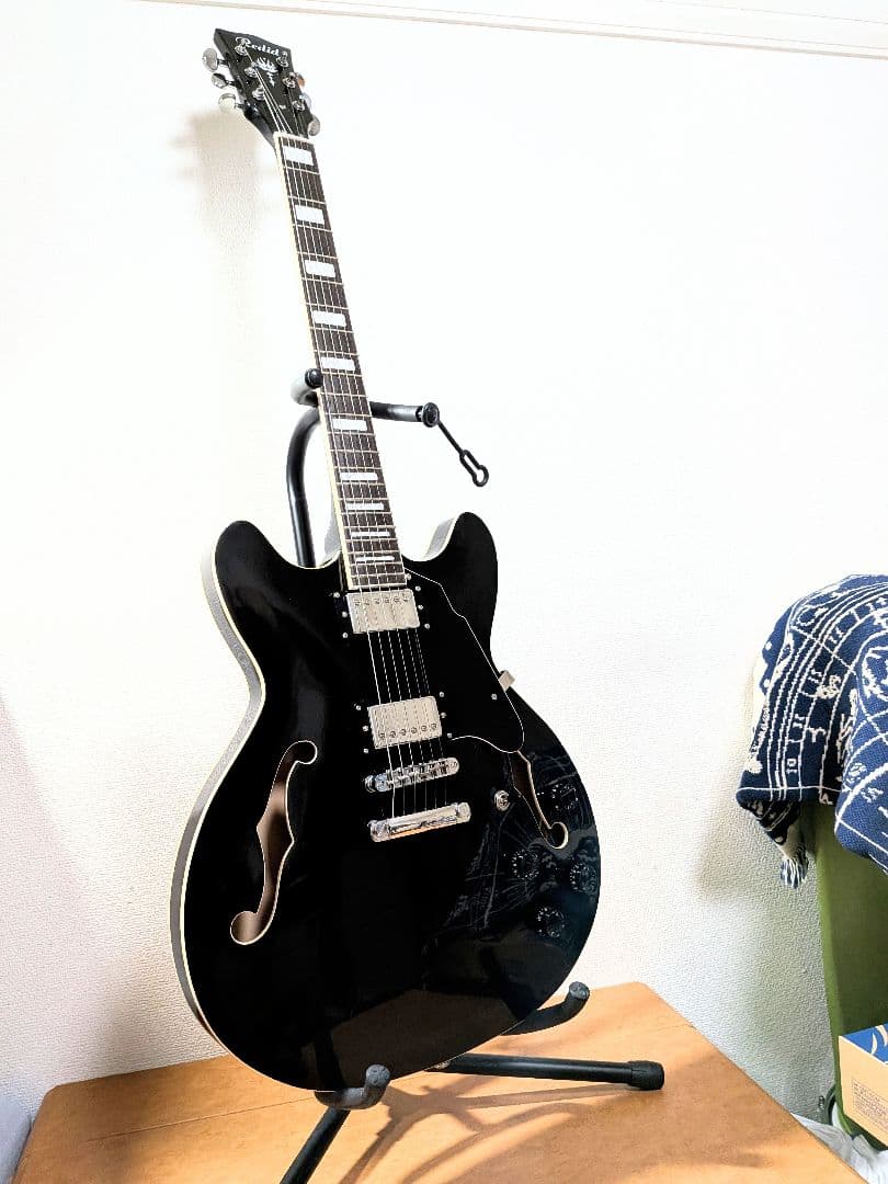 Redial セミアコースティックギター ブラック D'Angelico Premier SS Black Flake セミアコースティックギター