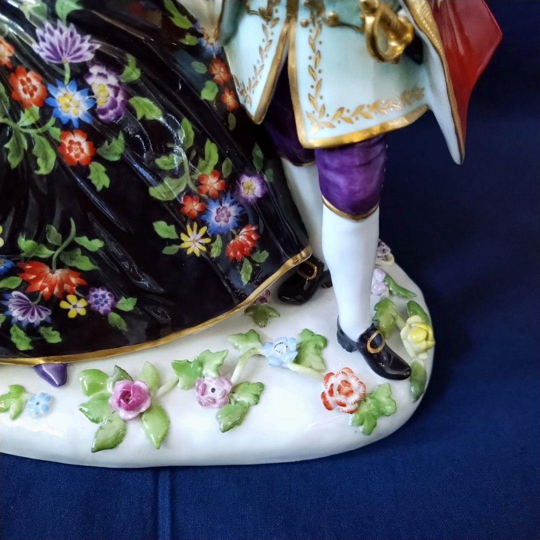 ふーさん様専用✤Meissenフィギュリン『アウグスト三世とマリア