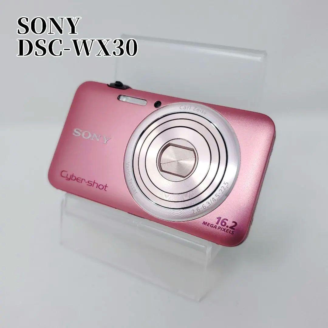 SONY Cyber-shot DSC-WX30 ピンク 16.2メガピクセル Amazon | SONY デジタルカメラ Cyber-Shot(サイバーショット) WX30