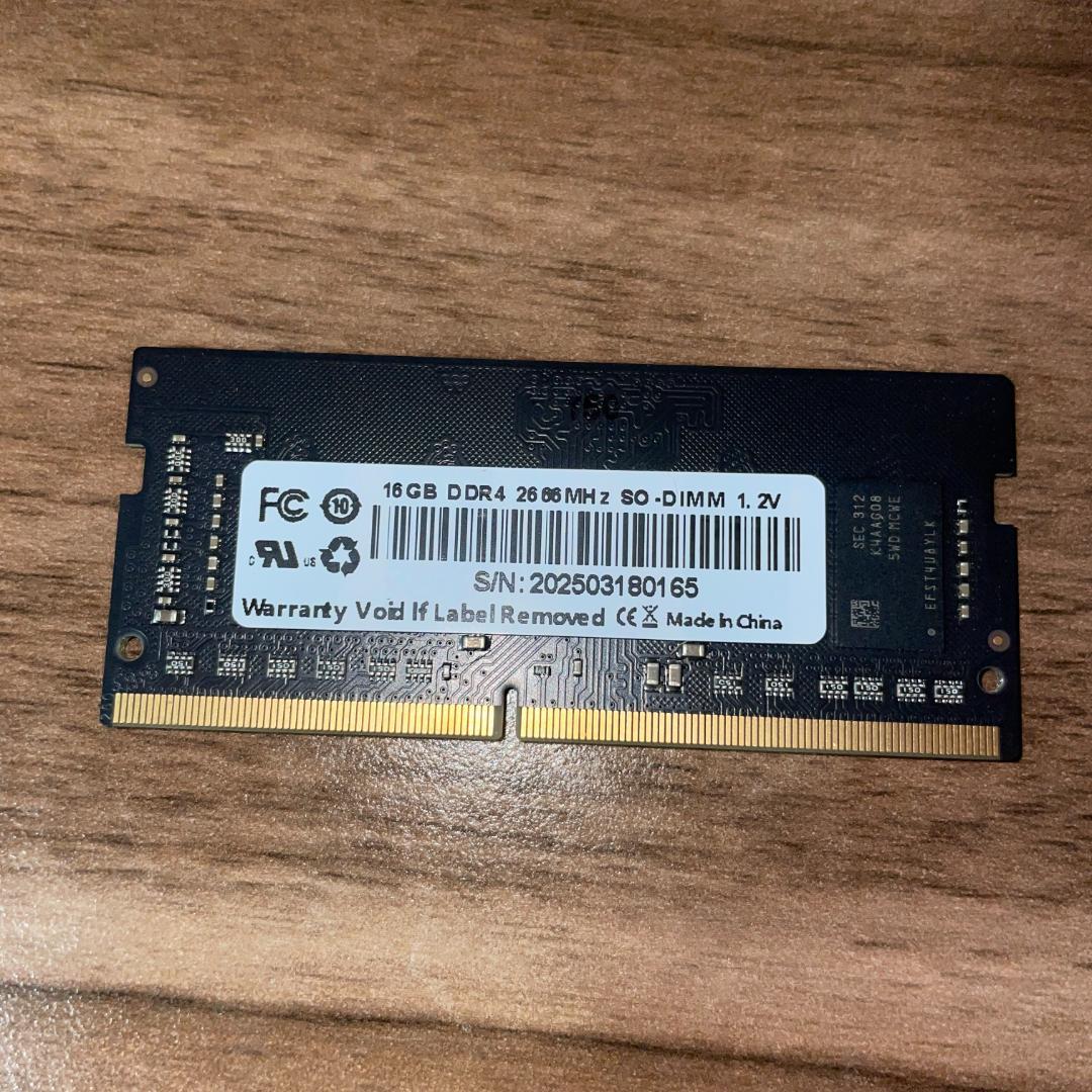 SKhynix DDR4 2666 16GB ×1枚 計16GB - メルカリ