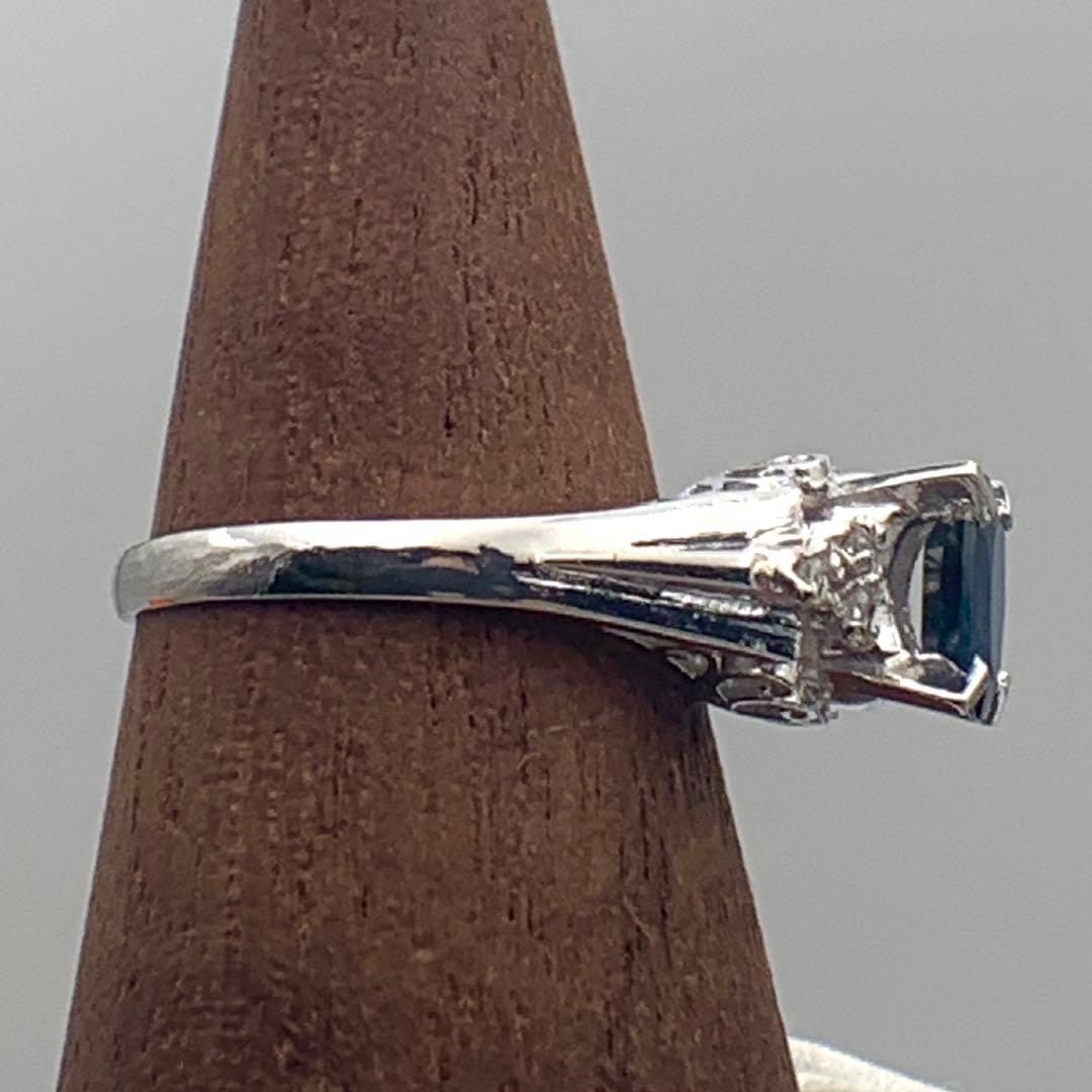 専用　　天然サファイアダイヤモンドプラチナリング PT900 8号 2.8g