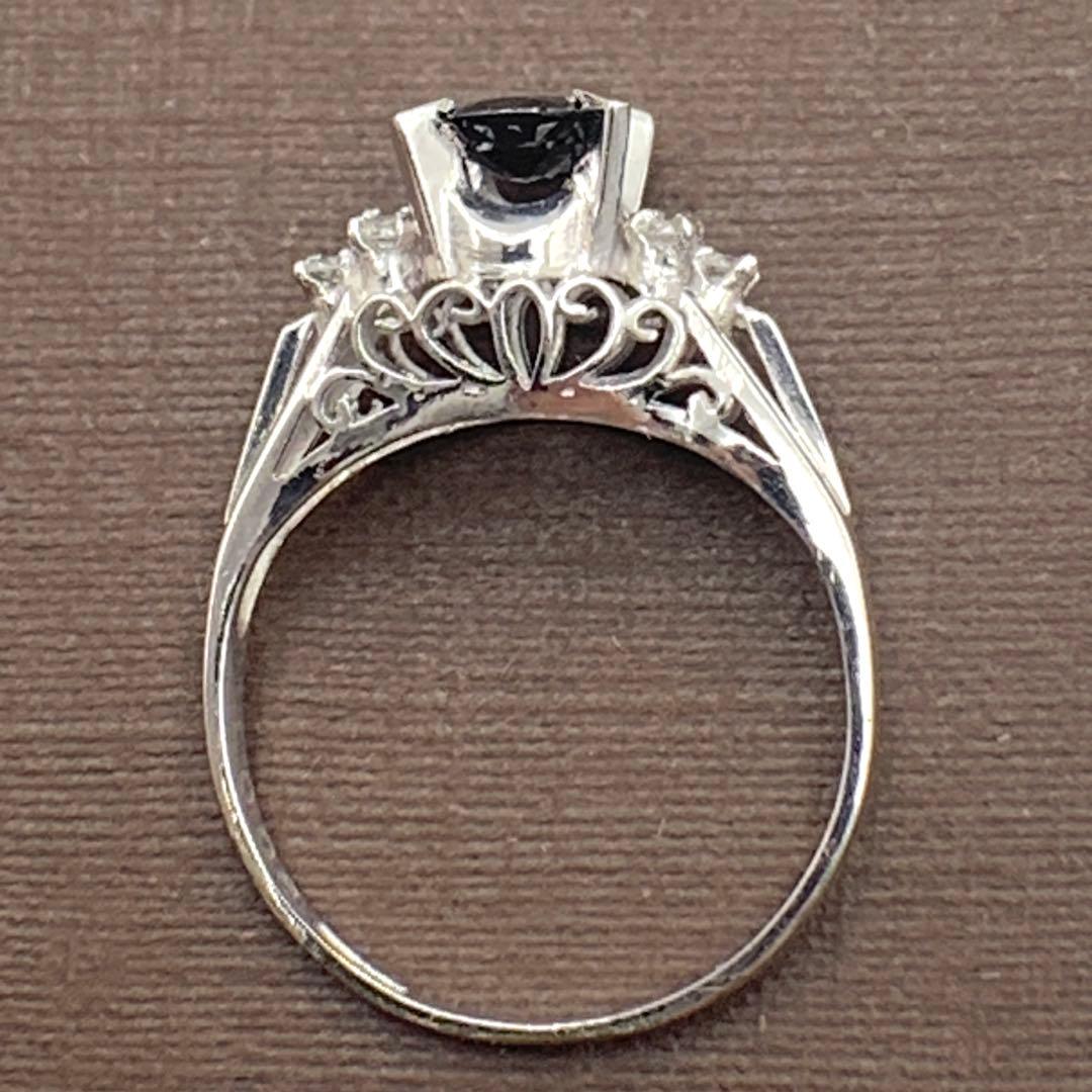 専用　　天然サファイアダイヤモンドプラチナリング PT900 8号 2.8g