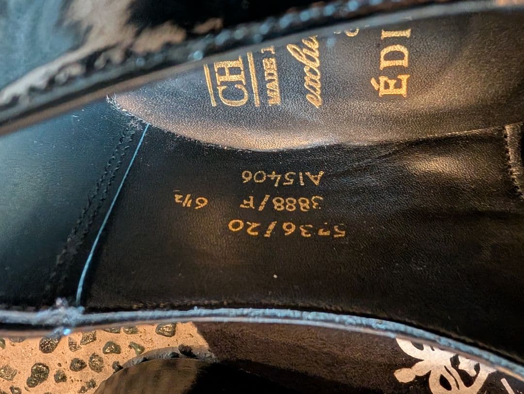 美品 JOSEPH CHEANEY × EDIFICE チーニー プレーントゥ - メルカリ