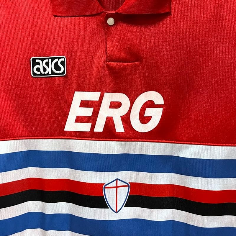 激レア！ サンプドリア 92-93 ユニフォーム 3RD asics セリエA - メルカリ