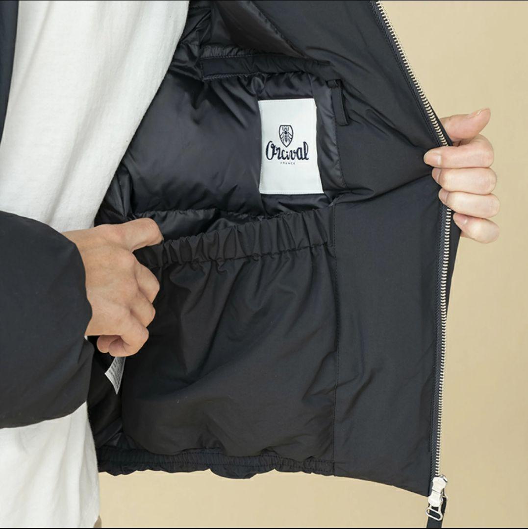 ORCIVAL ブラック ダウンジャケット - メルカリ