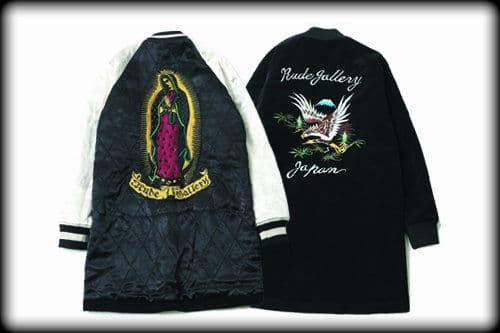 ルードギャラリー リバーシブル ロング スカジャン Rude Gallery