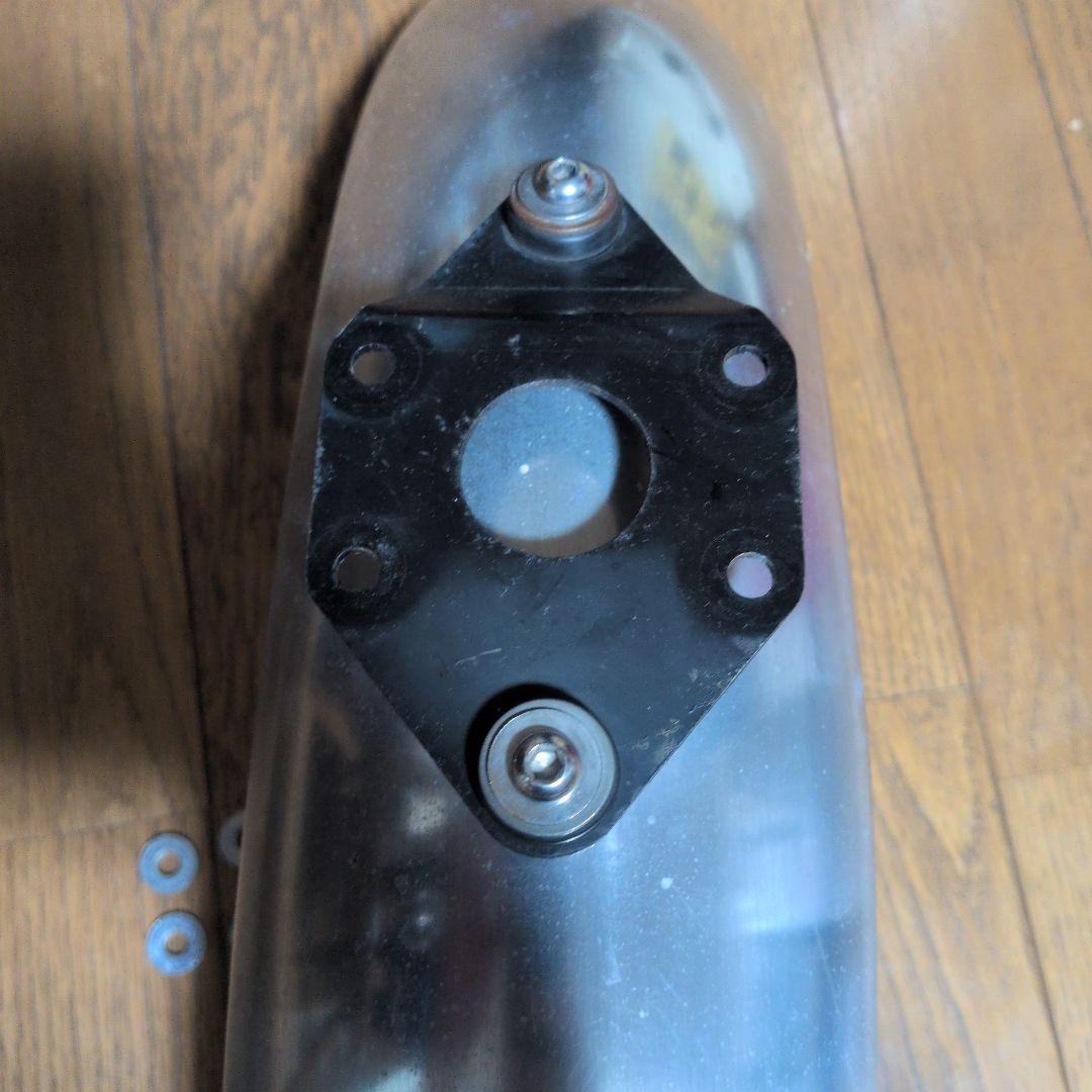 250TR フロントアップフェンダー 純正オプション アルミ - メルカリ