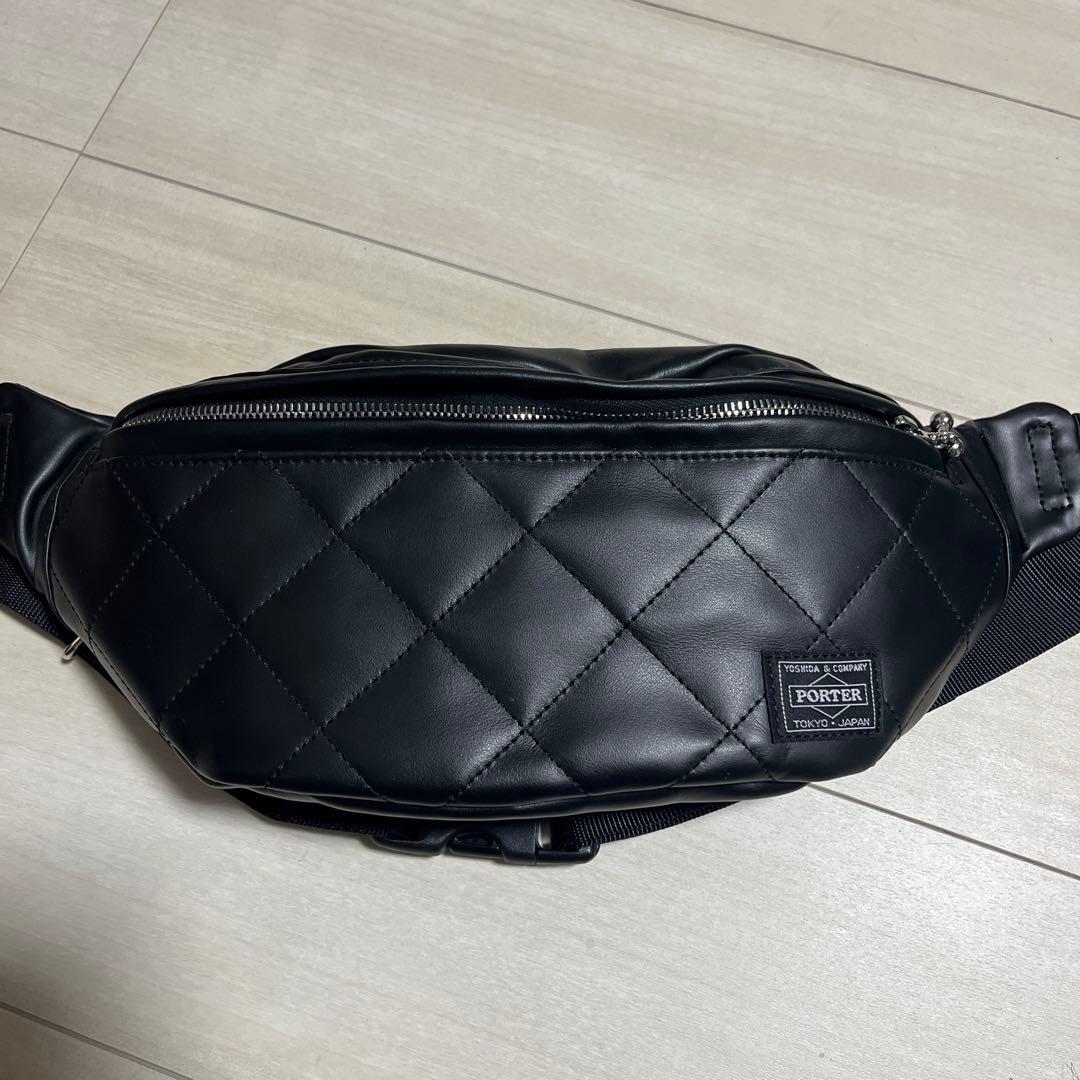 ルイスレザー PORTER ボディバッグ ウエストポーチ - メルカリ